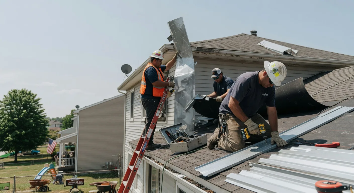 Metal Roof Repair in Swords Creek, VA